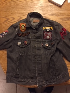 patched levi jacket